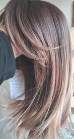 Mooie bruine pruik/wig 18 inch., Ophalen of Verzenden, Nieuw, Pruik of Haarverlenging