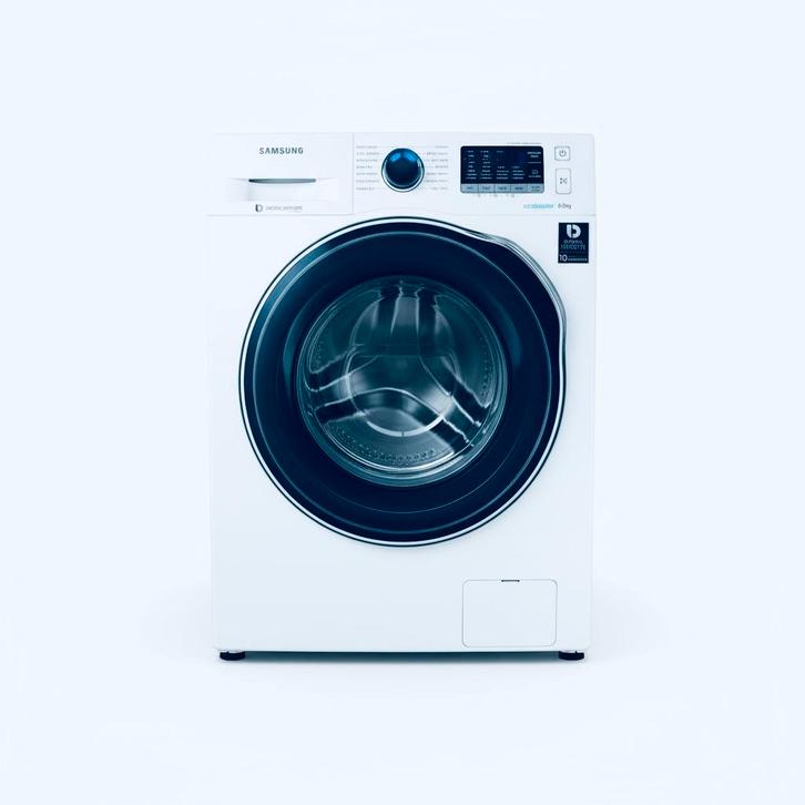 Samsung EcoBubble 8kg Wasmachine A+++, Witgoed en Apparatuur, Wasmachines, Zo goed als nieuw, Voorlader, 8 tot 10 kg, 85 tot 90 cm