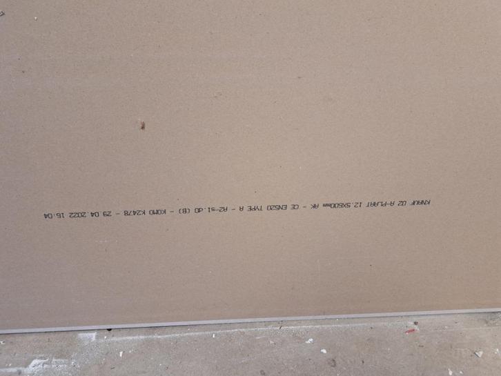 Gipsplaten + Fermacell plaat, Doe-het-zelf en Verbouw, Platen en Panelen, Nieuw, Overige materialen, Minder dan 20 mm, Ophalen