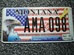 Kentekenplaat licenseplate Liberty & Justice for All USA, Verzenden, Gebruikt, Auto's