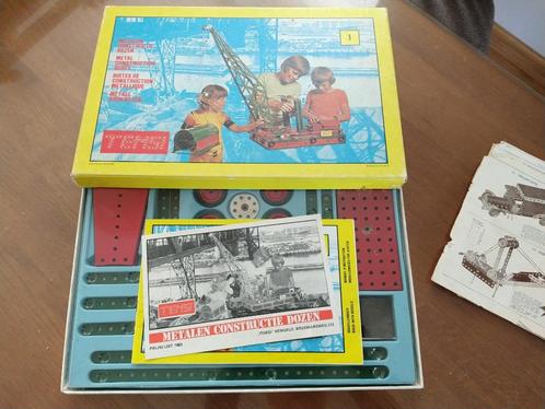 Meccano Temsi speelset jaren '70 in doos incl. instructie, Antiek en Kunst, Antiek | Speelgoed, Ophalen of Verzenden