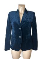 J Crew blazer velours blauw S