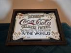 Reclamespiegel Coca Cola, Antiek en Kunst, Ophalen of Verzenden, Rechthoekig, Minder dan 50 cm