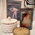 Antieke Pierrot collectie verzameling doosjes reclame, Antiek en Kunst, Ophalen of Verzenden