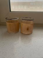 Goround Waxinelichtjes Houders - Set van 2, Huis en Inrichting, Glas of Glazen, Gebruikt, Ophalen of Verzenden, Glas