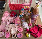 Babyborn set met pop en fiets, Kinderen en Baby's, Speelgoed | Poppen, Ophalen, Gebruikt, Babypop