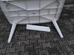 Demontabele tuintafel - Makkelijk op te bergen!, Ophalen, Gebruikt, Rechthoekig, Kunststof