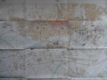 Kaart plattegrond Zagreb Kroatië 1995, US uitgave beschikbaar voor biedingen