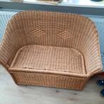 Rotan kinderbankje met klep, Ophalen, Minder dan 75 cm, Tweepersoons, Minder dan 150 cm