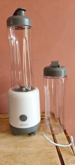 Blender to go (smoothiemaker) met twee flessen, Witgoed en Apparatuur, Blenders, Ophalen, Zo goed als nieuw