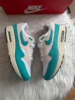 Nike Air Max 1 blauw turquoise maat eu 42.5 wmns Air Max one, Overige kleuren, Nike, Nieuw, Ophalen of Verzenden