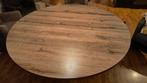 Unieke Ronde eettafel 160cm of 166cm, Huis en Inrichting, Tafels | Eettafels, Ophalen, Gebruikt, 150 tot 200 cm, Vijf personen of meer