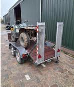 Machine transporter topstaat met oprijplaten eraan vast, Ophalen of Verzenden, Zo goed als nieuw
