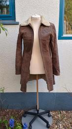 Leren jas 'lammy' ARMA mt38, Kleding | Dames, Ophalen, Zo goed als nieuw, Maat 38/40 (M), Bruin