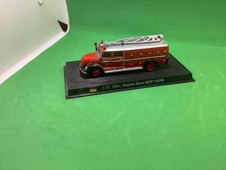 Magirus Deutz RKW7 S6500 Brandweer Delprado, Hobby en Vrije tijd, Modelauto's | Overige schalen, Zo goed als nieuw, Auto, Ophalen of Verzenden