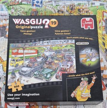 81747 Wasgij nr. 19, Pitstop, 950 stukjes, compleet beschikbaar voor biedingen