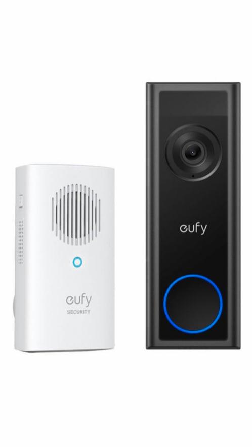 Eufy deurcamera C31, 2K resolutie, plus chime Nieuw., Huis en Inrichting, Deurbellen, Zo goed als nieuw, Ophalen of Verzenden