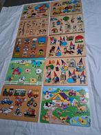 Houten puzzels, Ophalen of Verzenden, Minder dan 10 stukjes, Zo goed als nieuw, 6 maanden tot 2 jaar