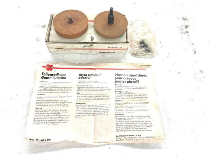 Folienradierer set WURTH 585 90., Auto diversen, Autogereedschap, Zo goed als nieuw, Ophalen