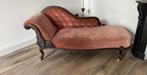 Antiek originele Chaise Longue, Huis en Inrichting, Banken | Sofa's en Chaises Longues, Ophalen, Hout, Gebruikt, Eenpersoons