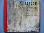 Widor, Symphoniën 5 & 10, Von Blohn, Cd's en Dvd's, Ophalen of Verzenden, Romantiek, Zo goed als nieuw, Overige typen