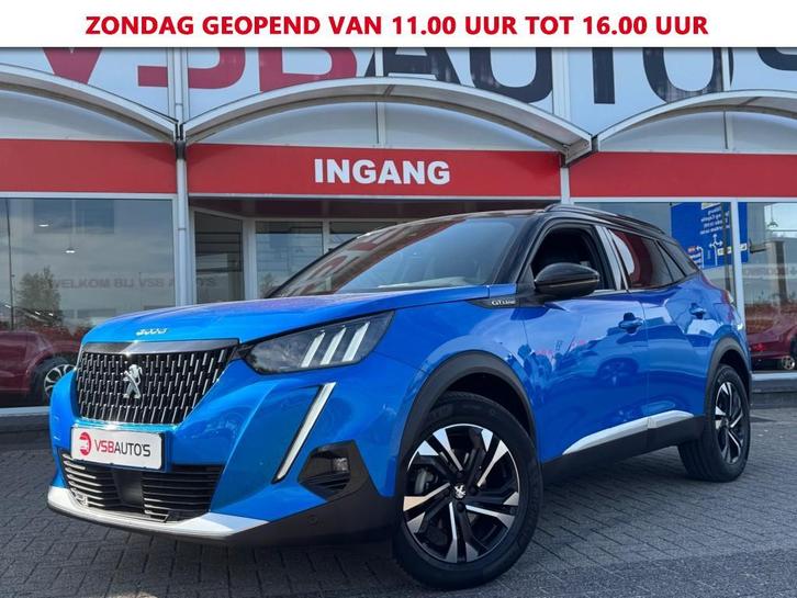 Peugeot 2008 1.2PURETECH AUT. 130PK GT LINE LED NAVI CAMERA, Auto's, Peugeot, Bedrijf, Adaptive Cruise Control, Airbags, Airconditioning
