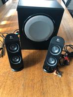 Logitech X-530 speakers, Computers en Software, Pc speakers, Audiokanaal 2.1, Ophalen of Verzenden, Refurbished, Logitech