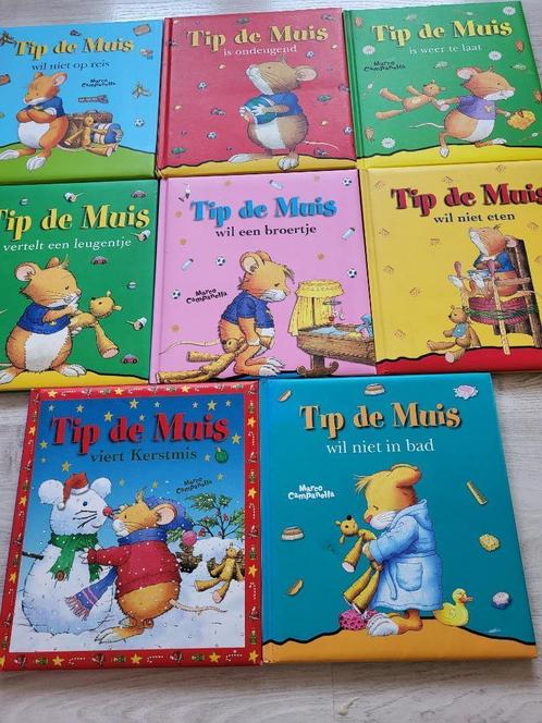 Tip de muis 8 boeken ook los te koop 3,00, Boeken, Kinderboeken | Kleuters, Zo goed als nieuw, Verzenden
