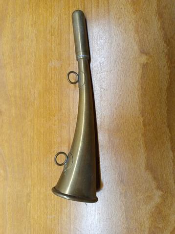 Antieke Koperen conducteurs hoorn - Goede Conditie beschikbaar voor biedingen