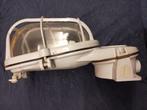 Vintage/Design ● Buitenlamp ● ( korf/lift- of kooilamp ), Tuin en Terras, Gebruikt, Minder dan 50 watt, Wandlamp, Aluminium