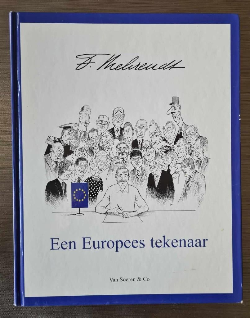 Fritz Behrendt - Een Europees Tekenaar, Ophalen of Verzenden, Zo goed als nieuw, Cartoons