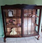 Antieke Engelse vitrinekast, Antiek en Kunst, Antiek | Meubels | Kasten, Ophalen