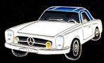 Mercedes-Benz Pagode pin- gelakt, Verzenden, Nieuw, Transport, Speldje of Pin