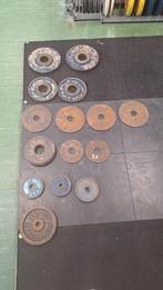 Halterschijven, Sport en Fitness, Ophalen, Gebruikt, Benen, Halterschijven