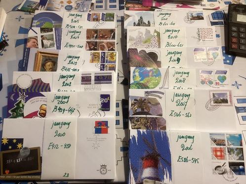 Nu 100,00 euro 12 jaargangen Fdc Nederland 2000 tm 2011, Postzegels en Munten, Brieven en Enveloppen | Nederland, Envelop, Ophalen