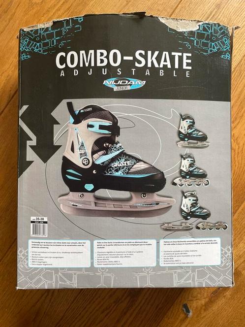 Combo skate schaats 35-38, Sport en Fitness, Schaatsen, Gebruikt, IJshockeyschaatsen, Nijdam, Ophalen