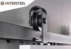 Intersteel schuifdeursysteem – Complete set 200 cm –  Nieuw, Doe-het-zelf en Verbouw, Deuren en Horren, Verzenden, 120 cm of meer