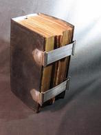 Bijbel met dubbele sloten Amsterdam A. Bout 1837. 1816, Antiek en Kunst, Antiek | Boeken en Bijbels, Ophalen of Verzenden