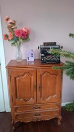 Kast Queen ann dressoir webbing ladekast hout vintage, Ophalen
