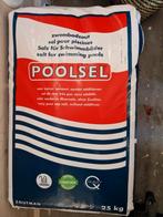 3 zakken Poolsel zout 25 kg per stuk, Tuin en Terras, Zwembad-toebehoren, Nieuw, Reinigingsmiddel, Ophalen