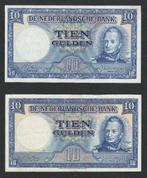 10 Gulden 1949 Molen Type: PL44a + PL44b (2 plaatvarianten), Postzegels en Munten, Bankbiljetten | Nederland, Ophalen of Verzenden