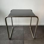 Set van 2 bijzettafels B9 door Marcel Breuer Bauhaus, 45 tot 60 cm, Minder dan 55 cm, Gebruikt, Bauhaus