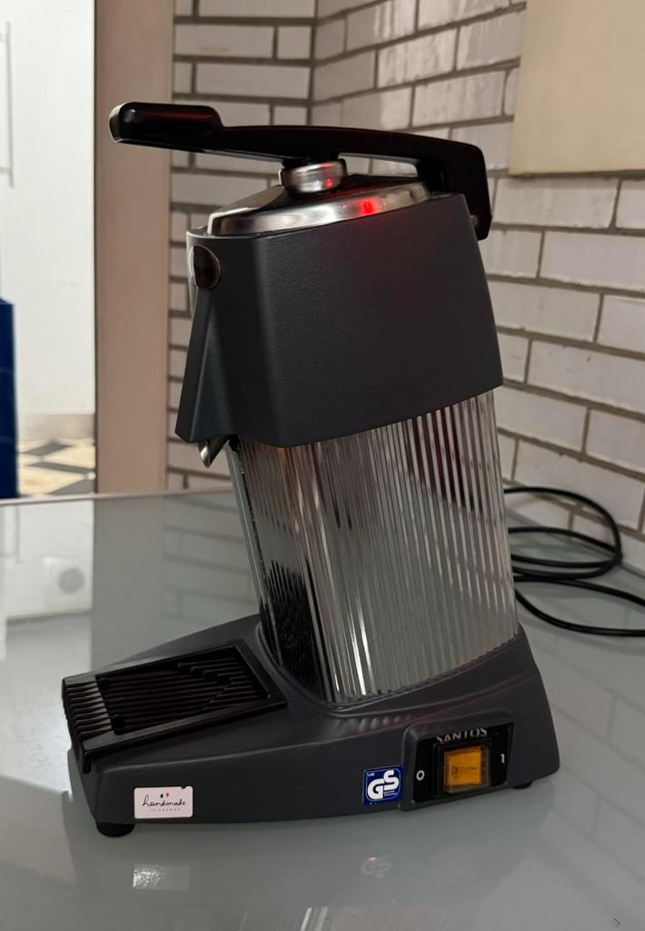 Santos Citruspers Zwart RVS - Professioneel!, Witgoed en Apparatuur, Juicers, Gebruikt, Citruspers, Elektrisch, Ophalen