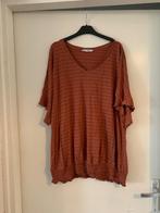 Bruine T-shirt van MS mode. Maat XXL, Bruin, Maat 46/48 (XL) of groter, Ophalen of Verzenden, Zo goed als nieuw