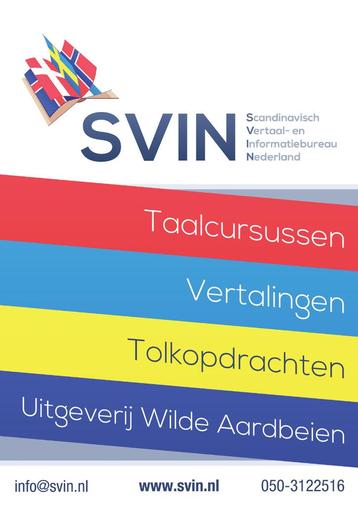 Cursus Deens, Noors, Zweeds, Fins (online en op locatie)! beschikbaar voor biedingen