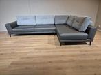 Montel Hampton Hoekbank - Grijs - Leder - Design - Elementen, Montel Hampton hoekbank, leolux, montis, rolf benz, design, jori