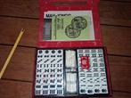 Vintage Mahjong Spel bamboe Koffer nieuw majong mahjongg, Gebruikt, Onbekend, Ophalen of Verzenden, Drie of vier spelers