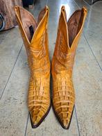 Mexicaanse "Croco" boots mt 45. Cowboy western laarzen, Ophalen of Verzenden, Zo goed als nieuw, Bruin, Boots