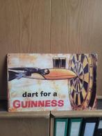 GUINNESS BEER - 215 - " DARTS KING SIZE "., Verzamelen, Biermerken, Ophalen, Nieuw, Reclamebord, Plaat of Schild, Overige merken
