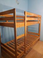 Stapelbed, Huis en Inrichting, Slaapkamer | Stapelbedden en Hoogslapers, Ophalen, Gebruikt, 90 cm, Tweepersoons